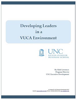 Developing Leaders in a VUCA Environent